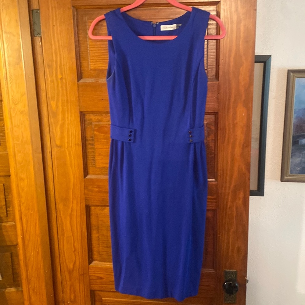 Blue dress